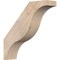 Ekena Millwork 5 1/2"W x 22"D x 22"H Funston Smooth Knee Brace, Douglas Fir BRC06X22X22FST00SDF - alternate 1